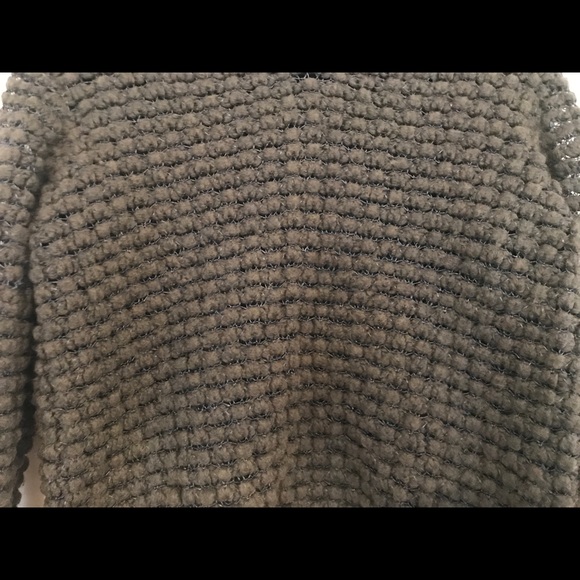 Theyskens Theory olive green wool sweater - Picture 3 of 6